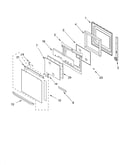 Oven door