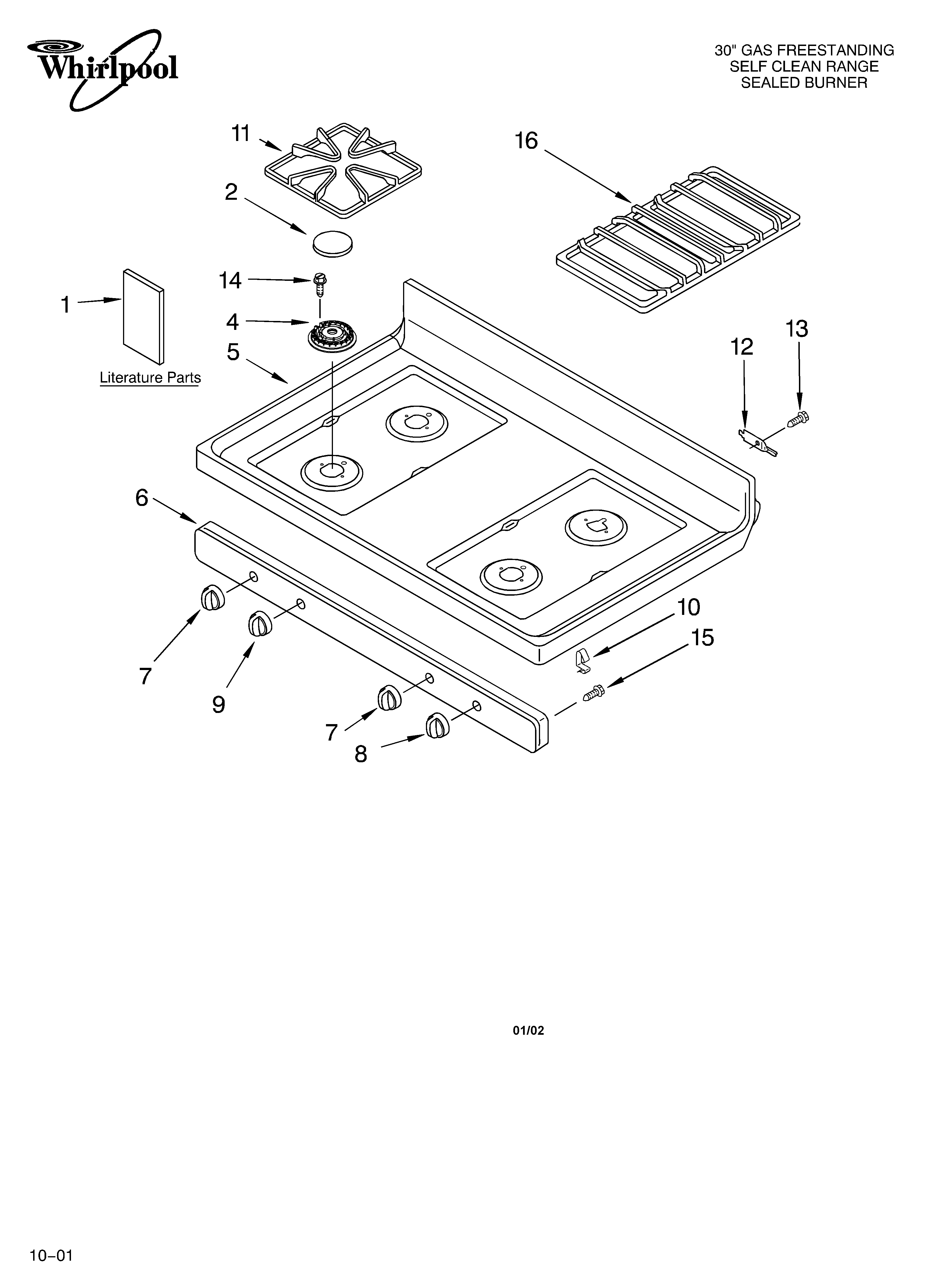 Cooktop/literature