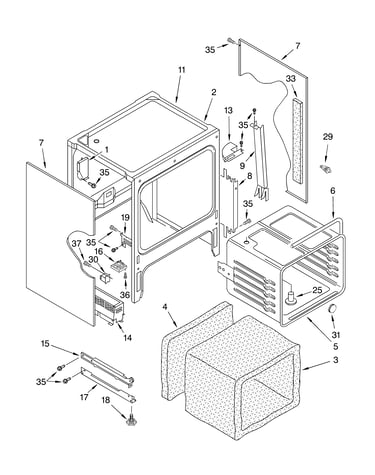 Oven chassis