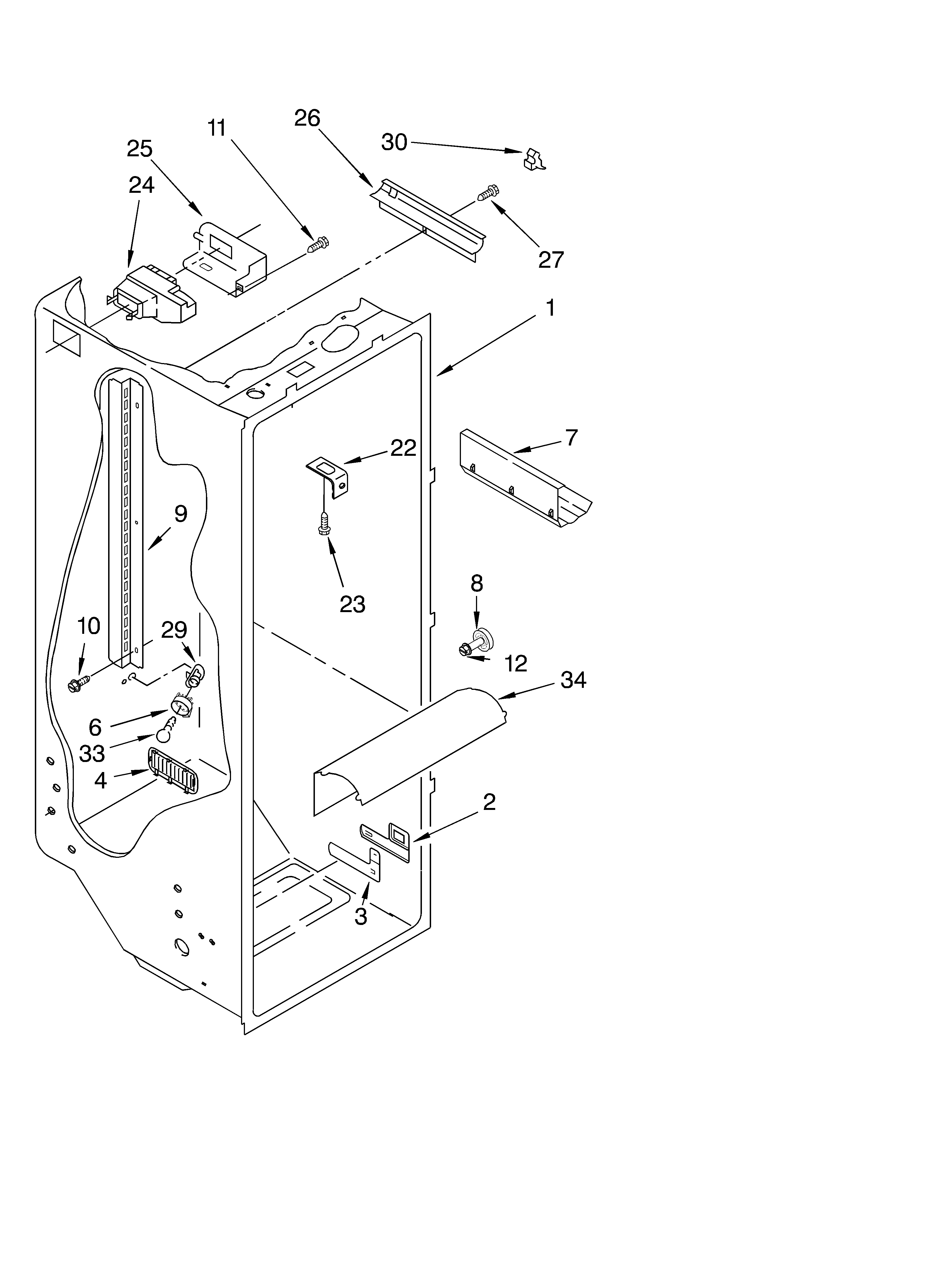 Refrigerator liner