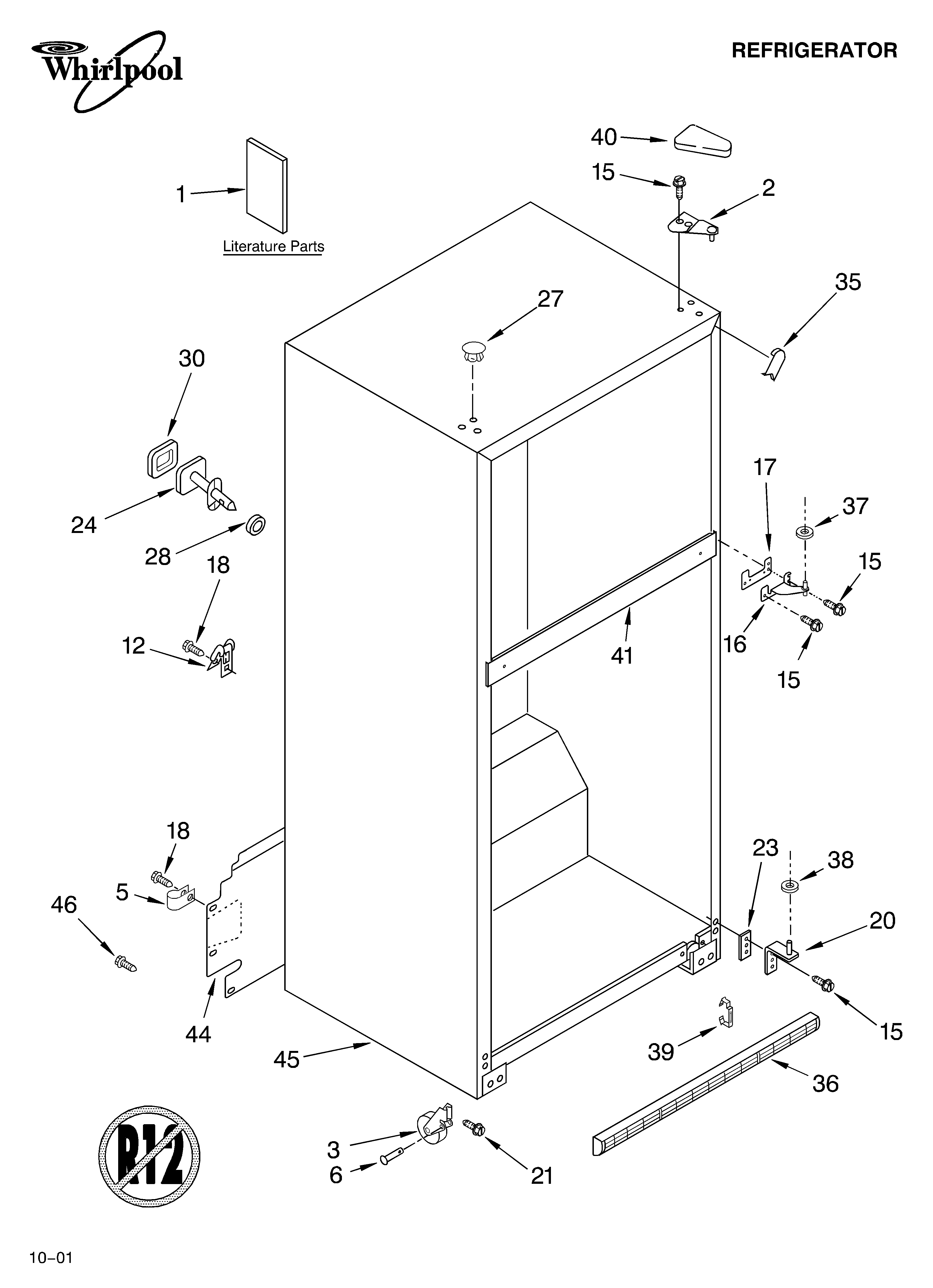 Cabinet/literature