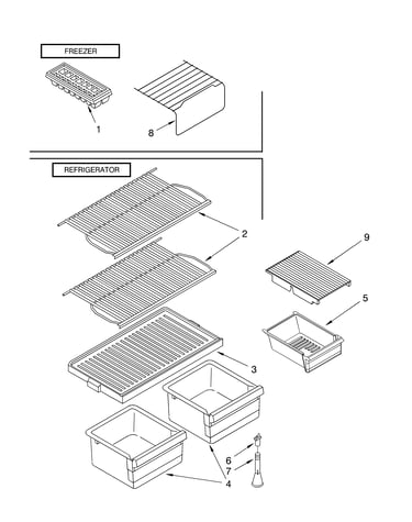 Shelf/optional