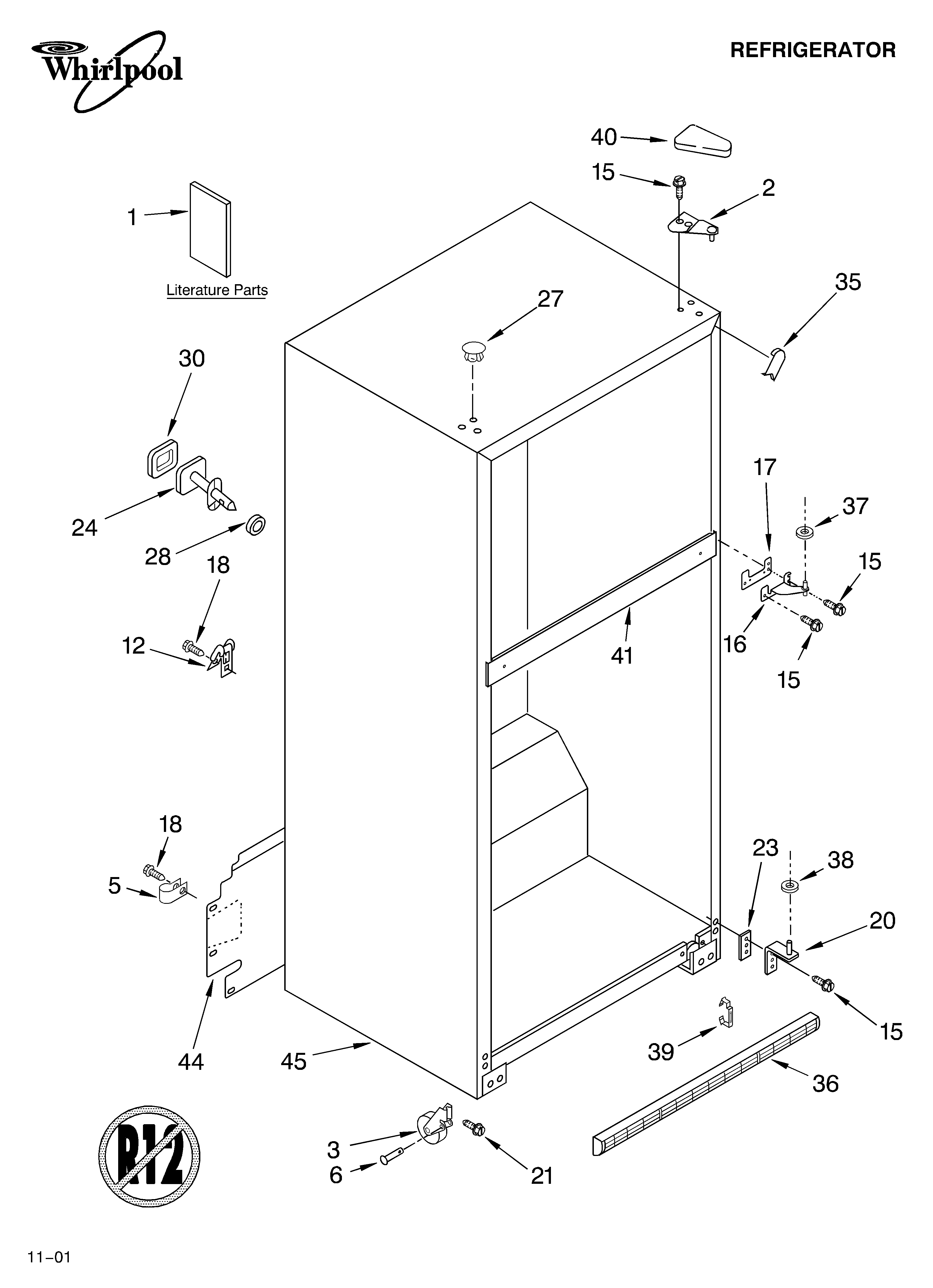 Cabinet/literature