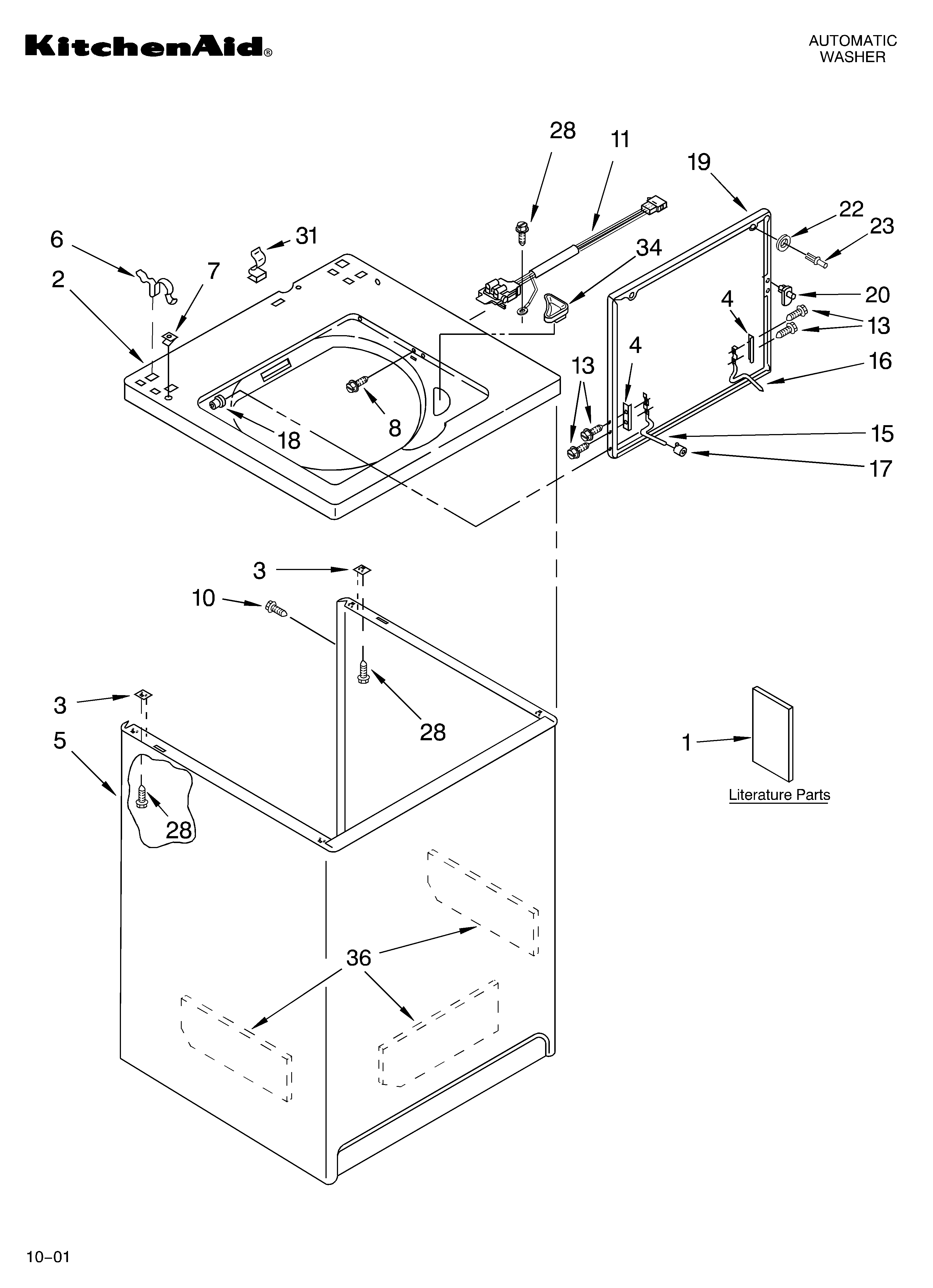 TOP AND CABINET/LITERATURE