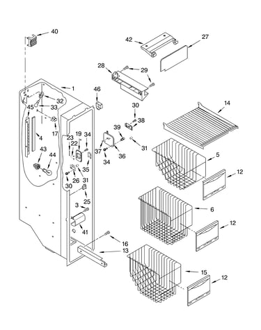 Freezer liner