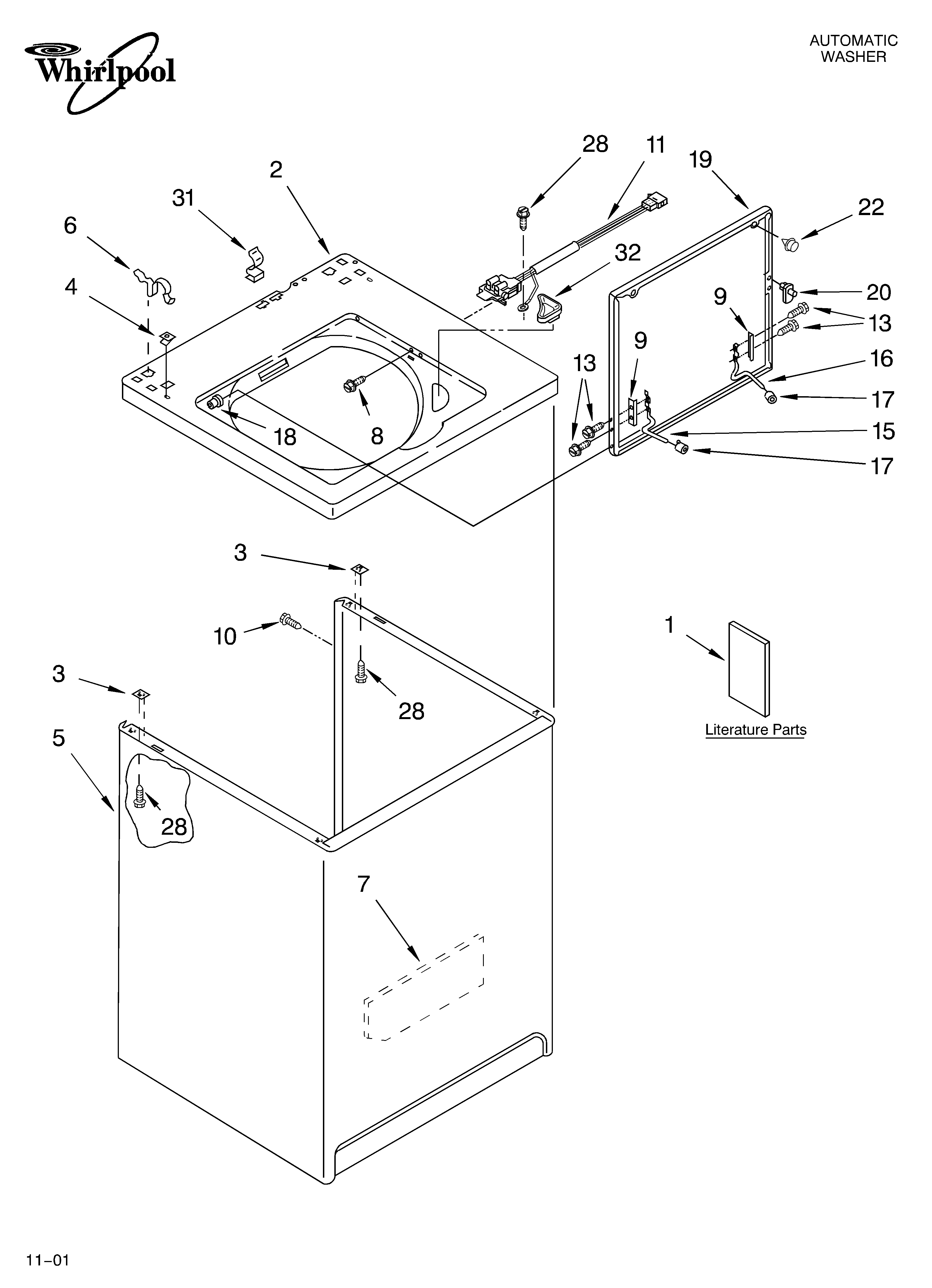 TOP AND CABINET/LITERATURE