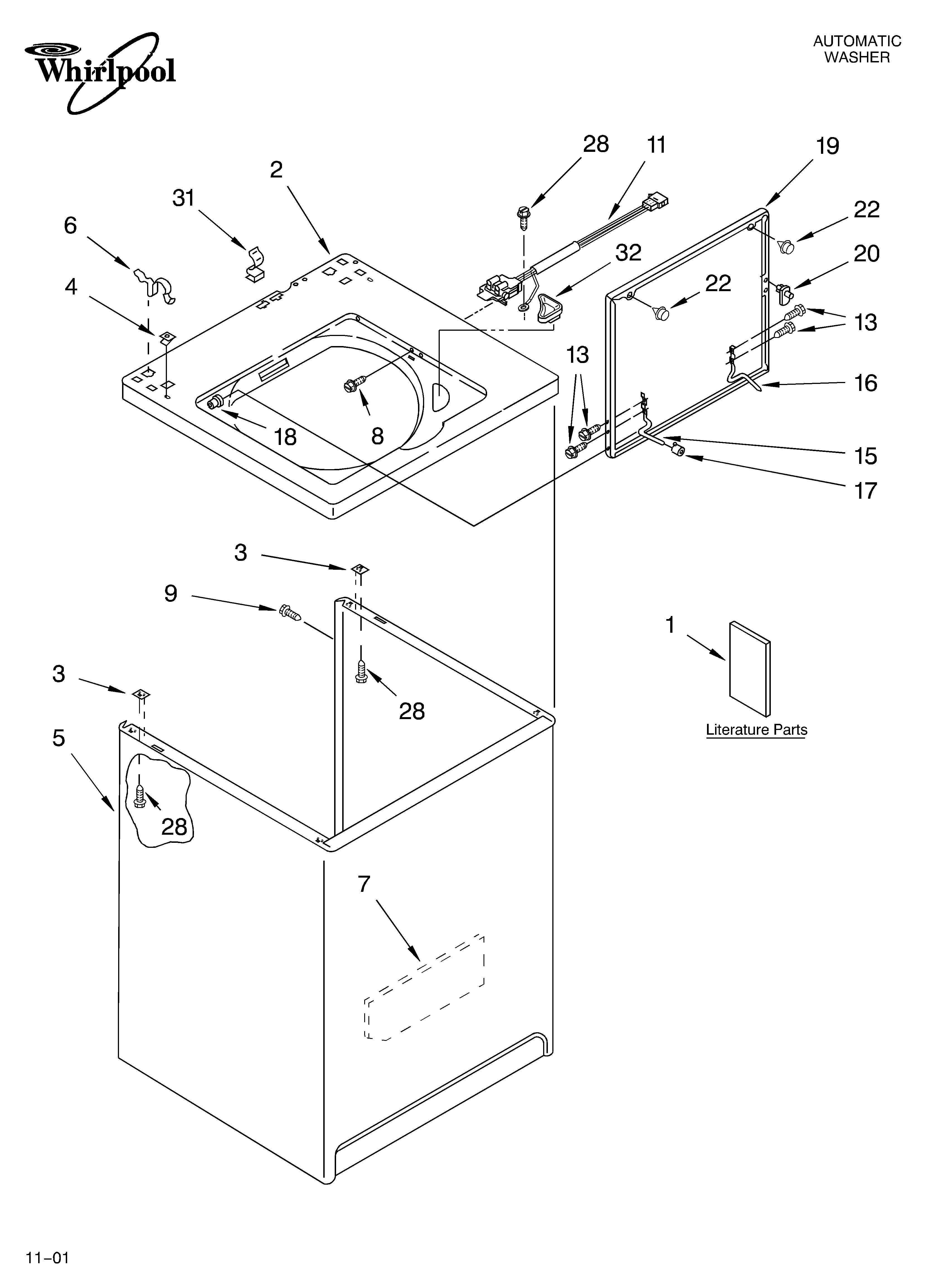 TOP AND CABINET/LITERATURE