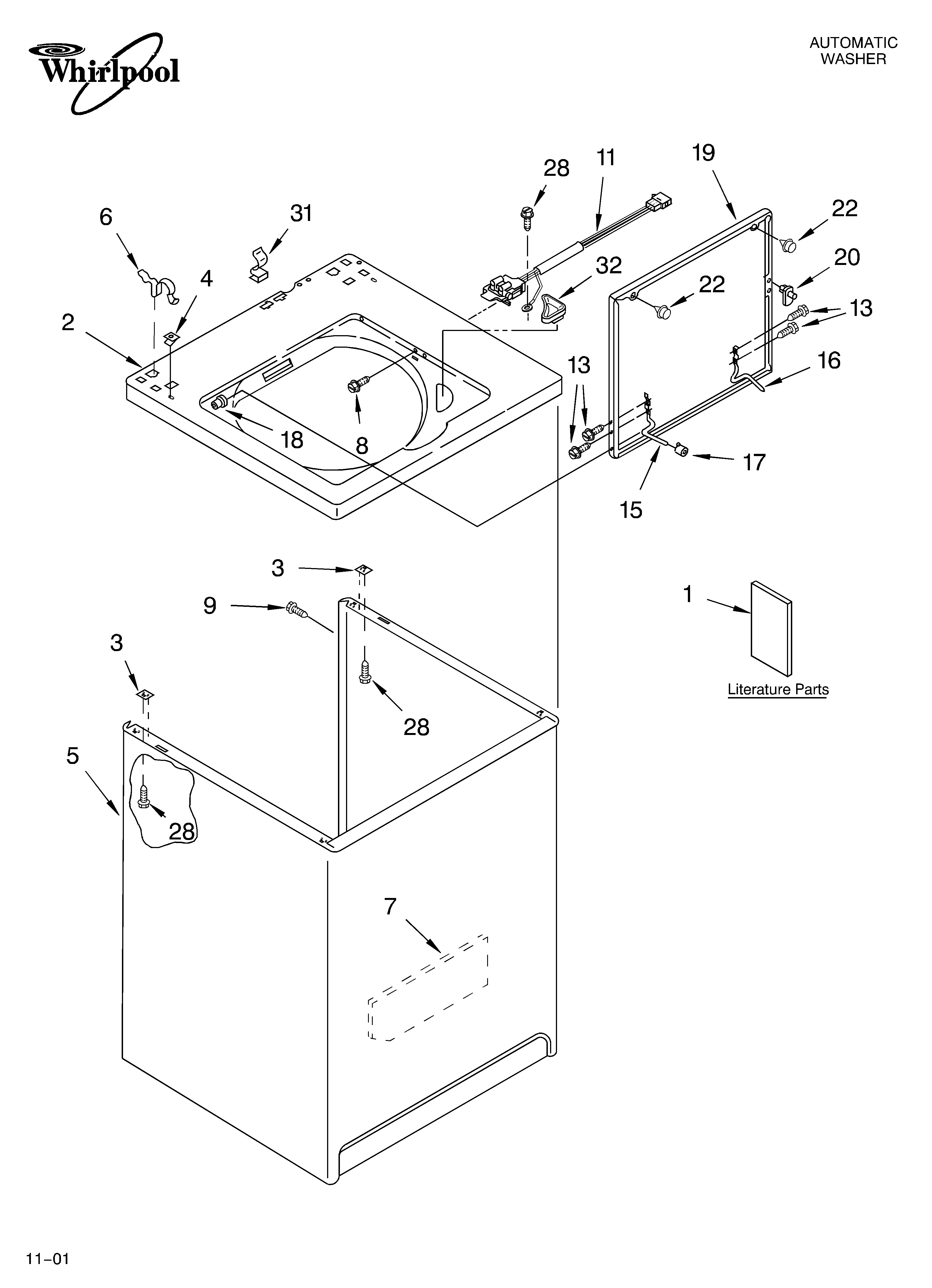 TOP AND CABINET/LITERATURE