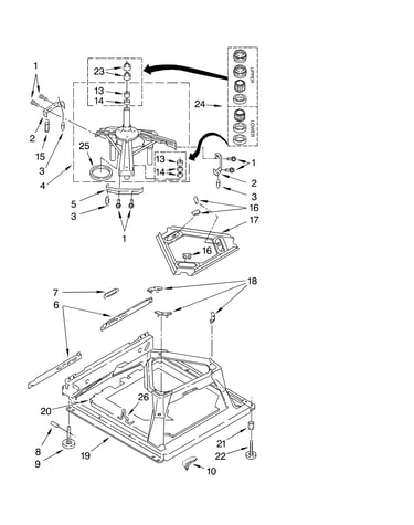 Machine base