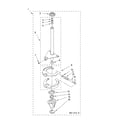 Whirlpool GST9675JT3 brake and drive tube diagram