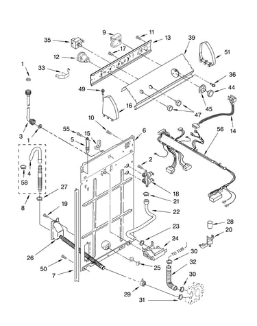 Controls and rear panel