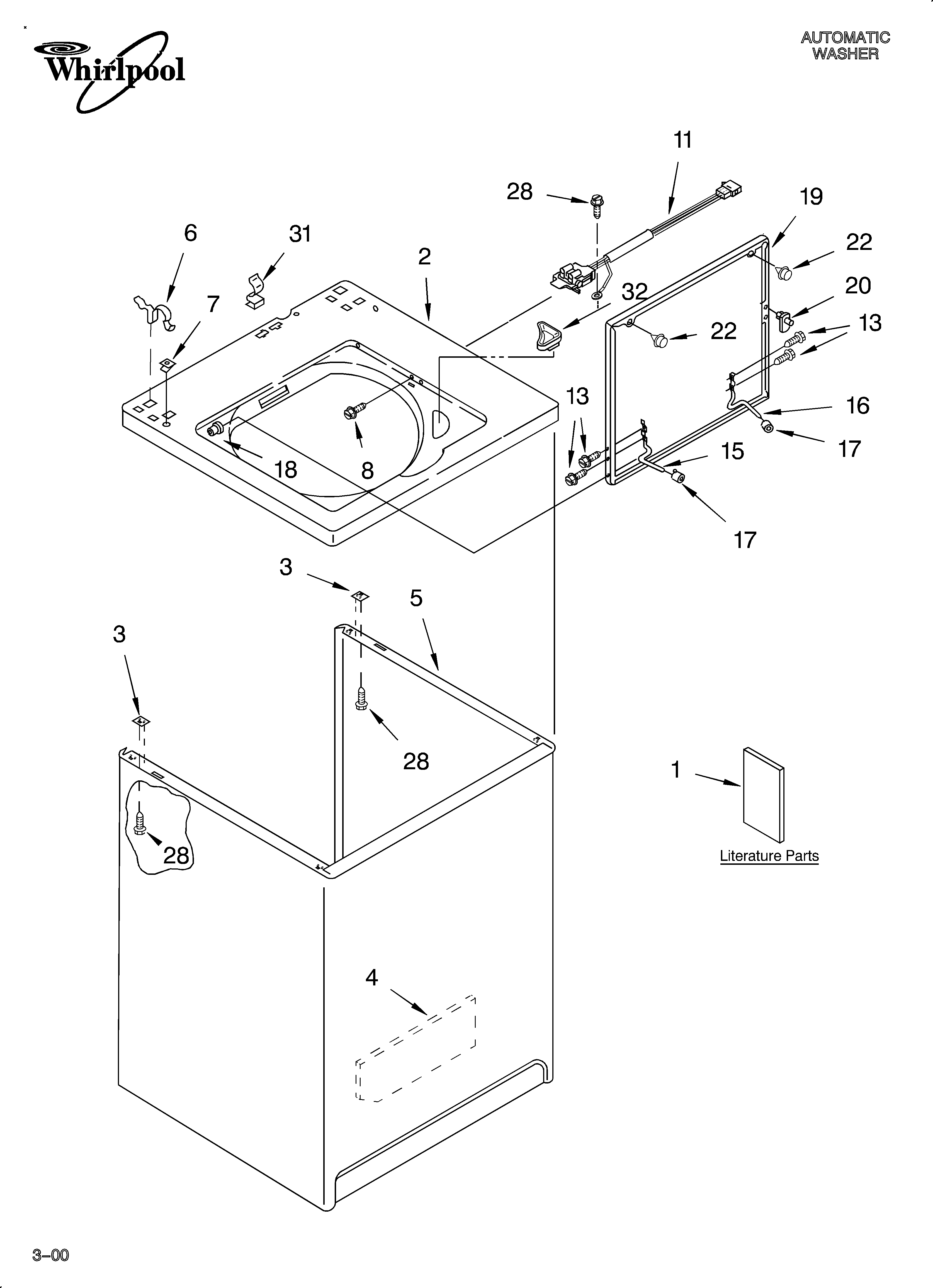 TOP AND CABINET/LITERATURE