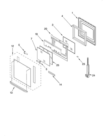 Oven door