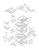Refrigerator shelf