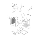 KitchenAid KSSP42QKS00 lower unit and tube diagram