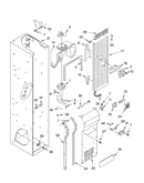 Freezer liner and air flow