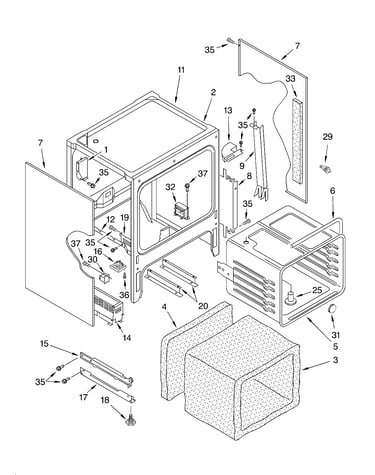Oven chassis