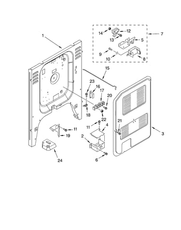 Rear chassis