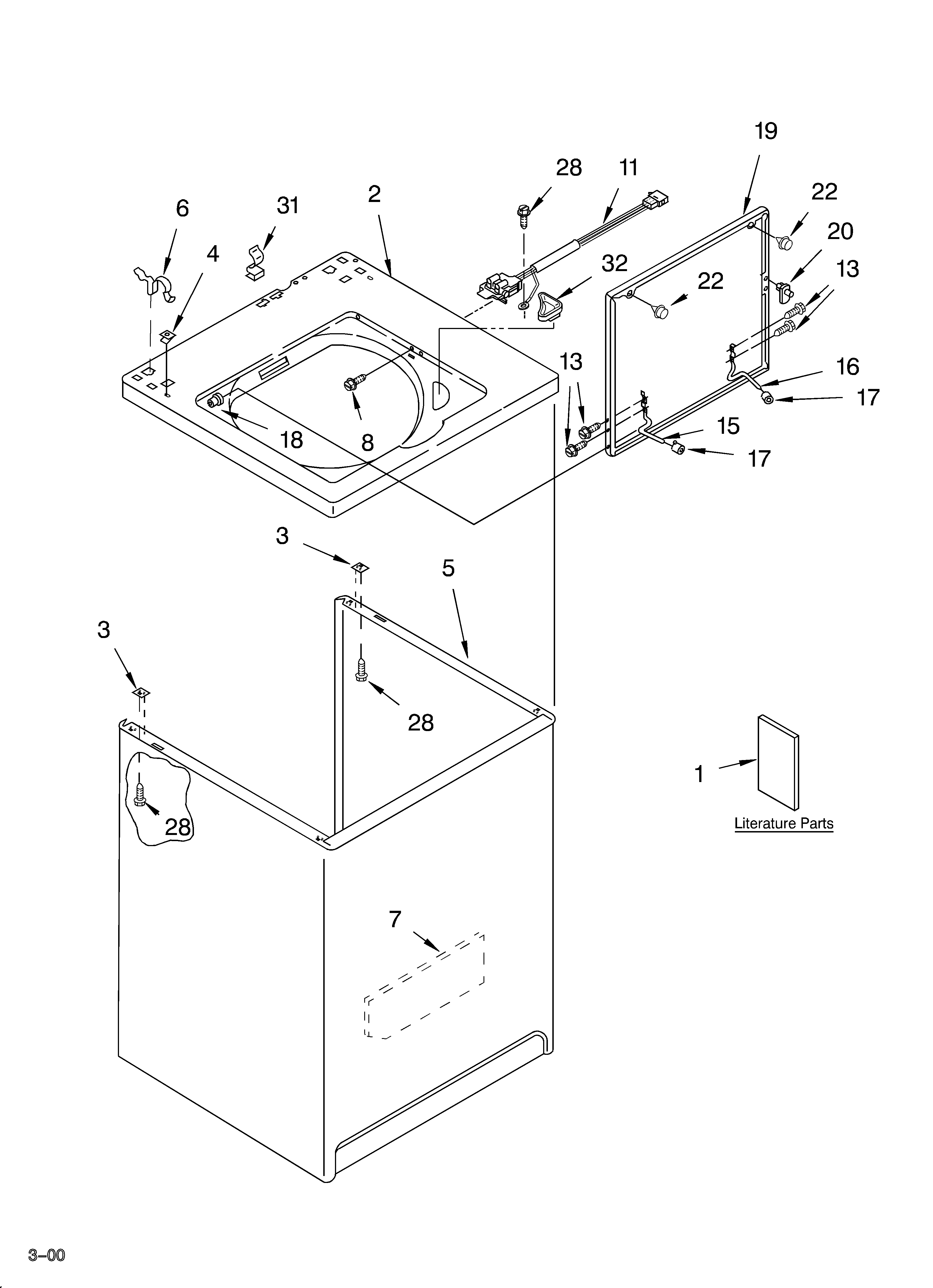 TOP AND CABINET/LITERATURE