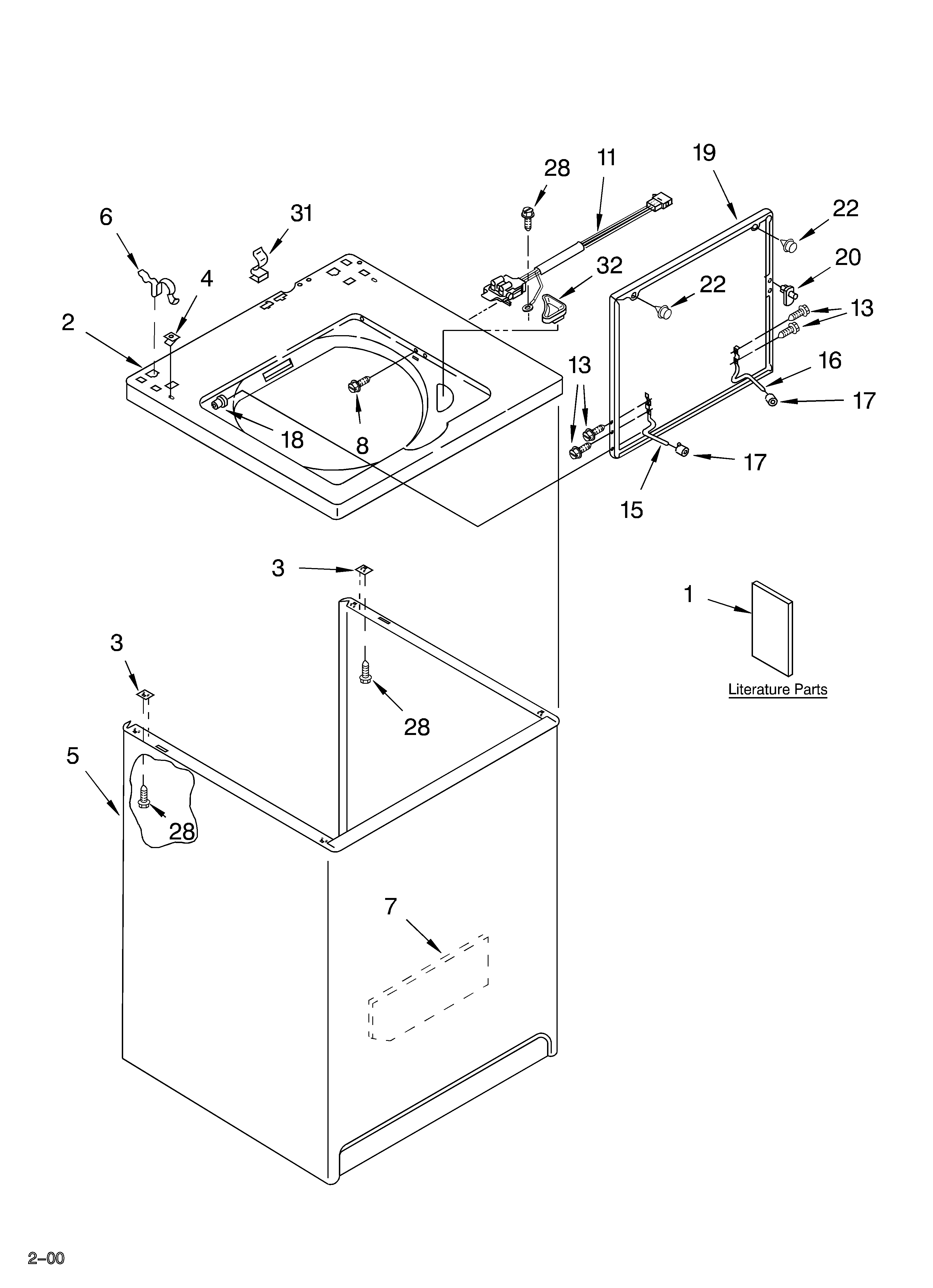 TOP AND CABINET/LITERATURE