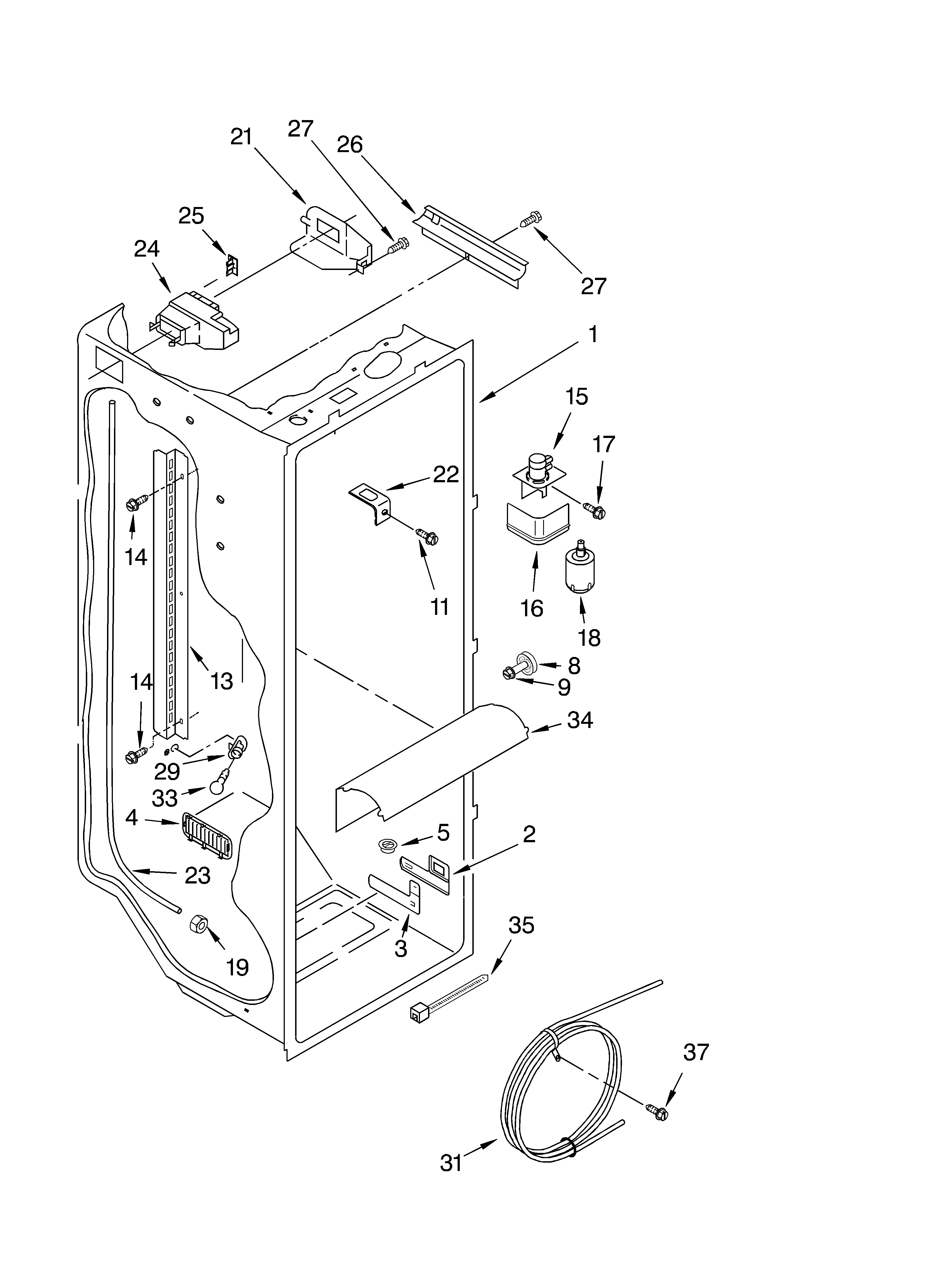 Refrigerator liner