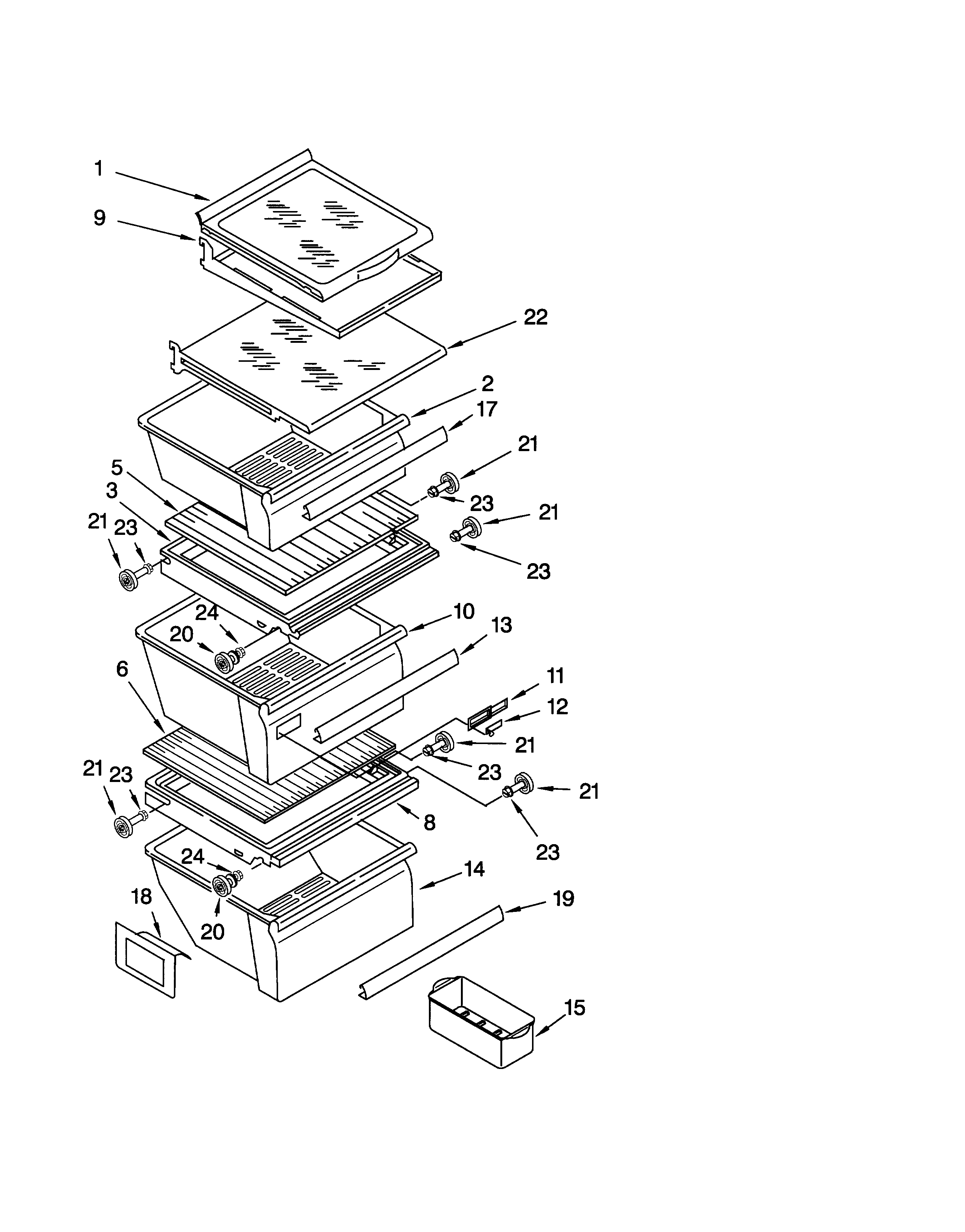 REFRIGERATOR SHELF