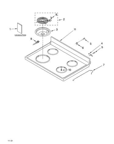 Cooktop/literature