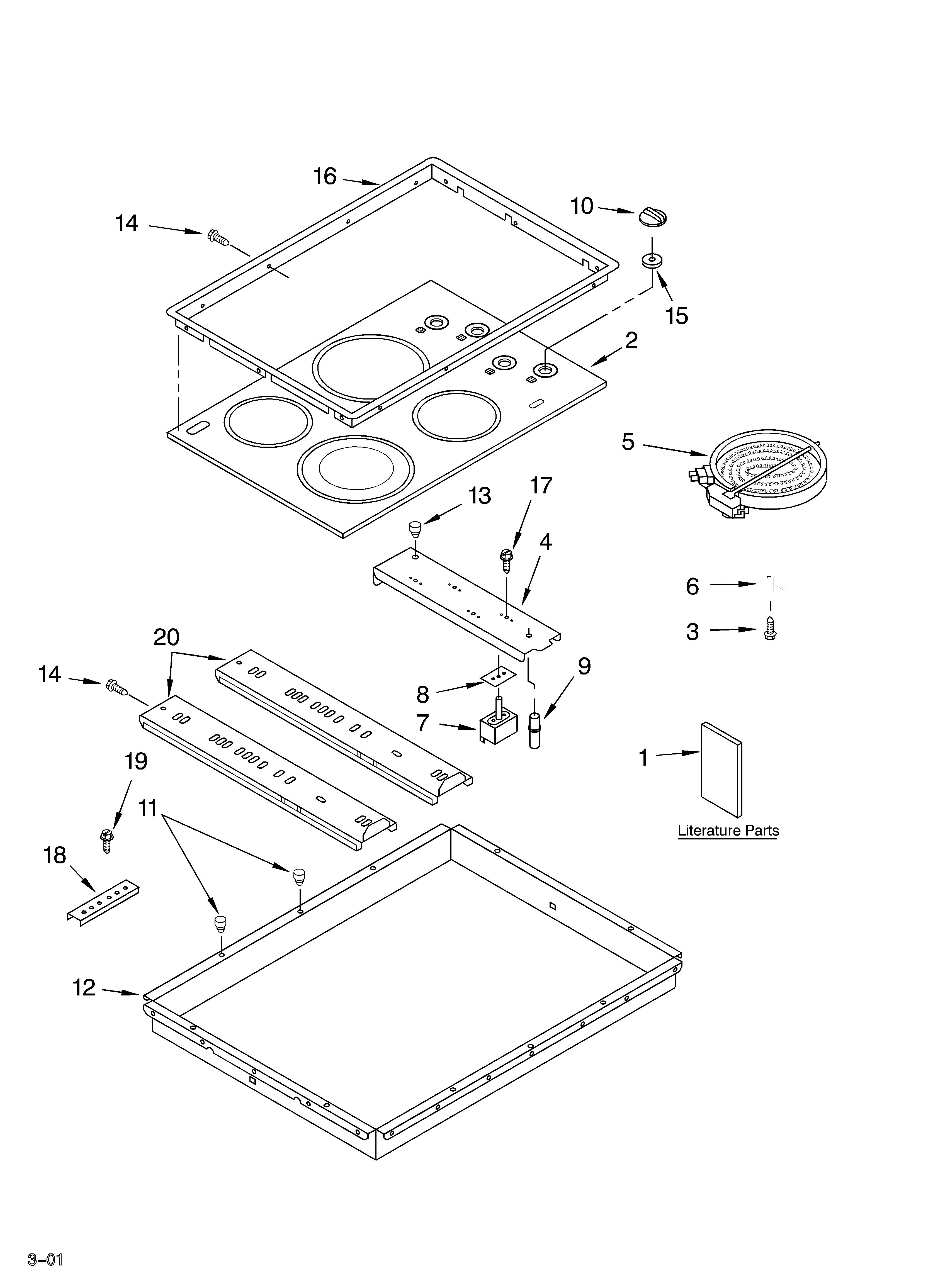 Cooktop/literature