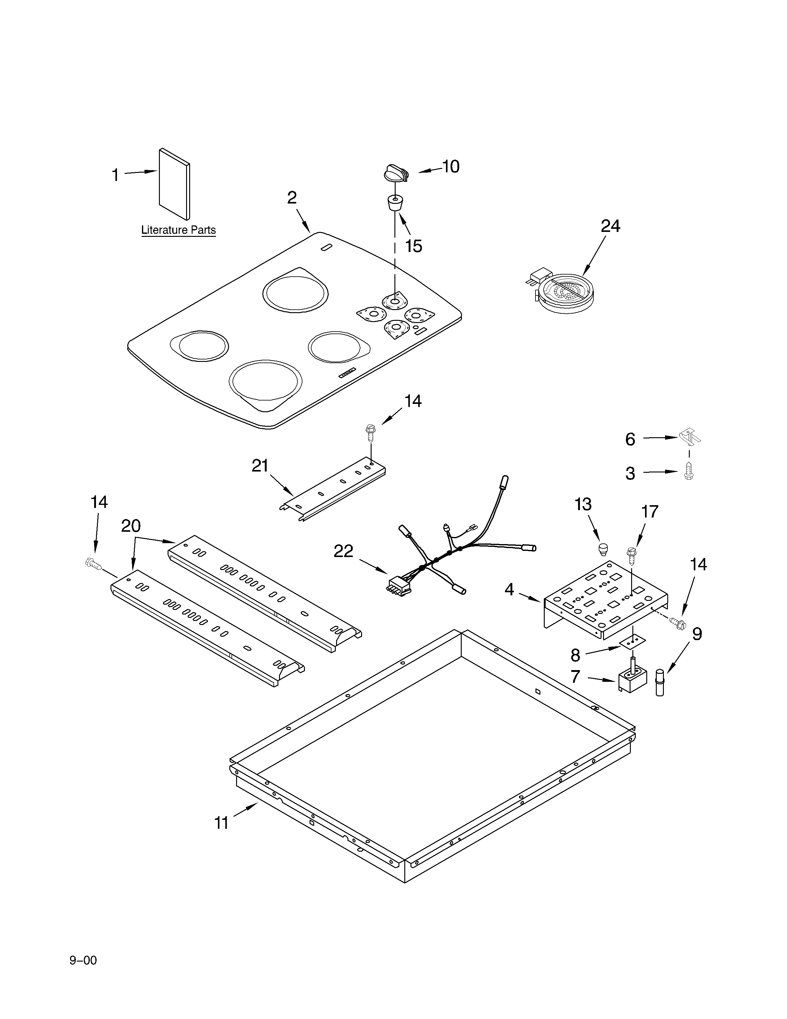 Cooktop/literature