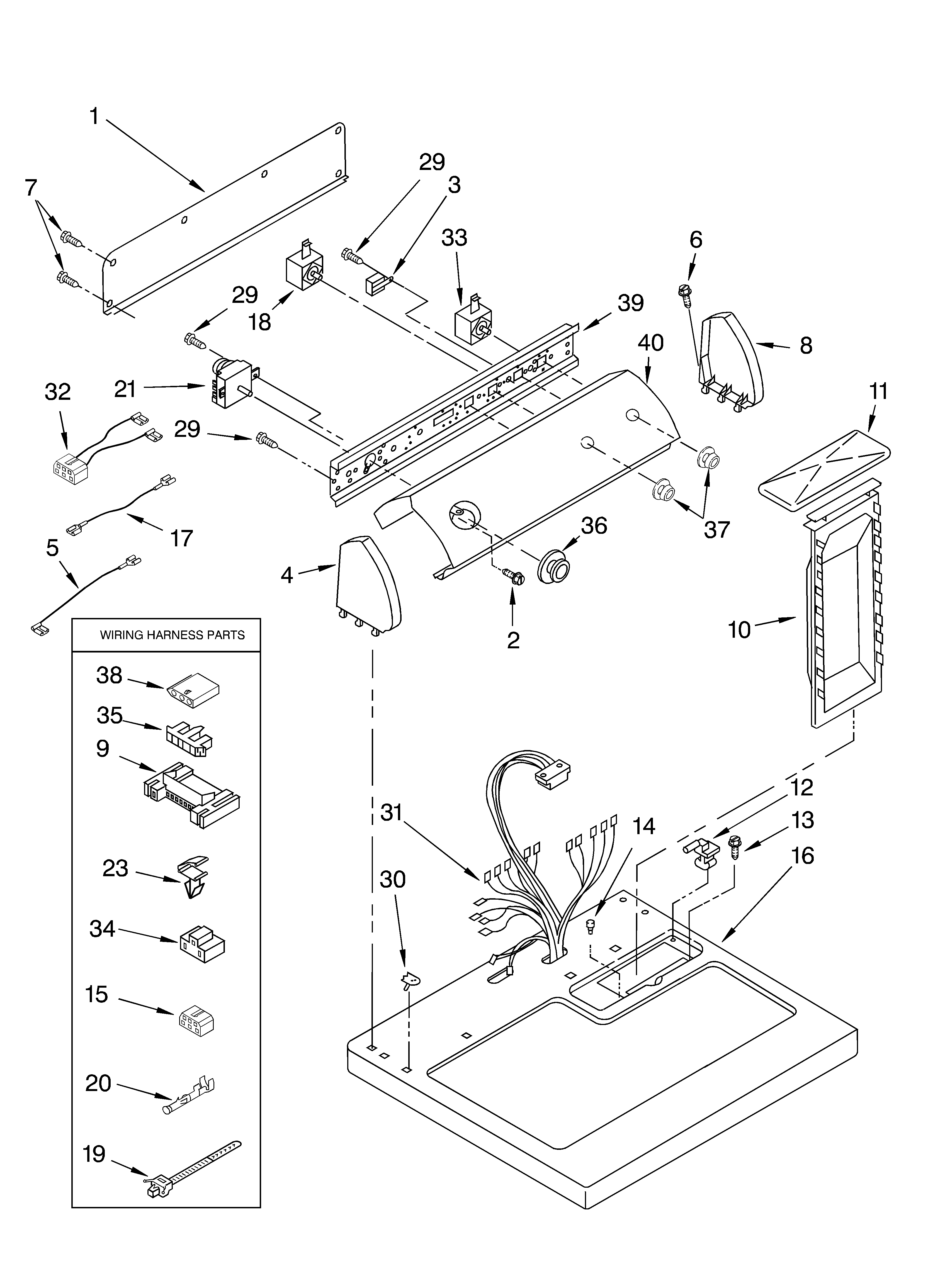 TOP AND CONSOLE