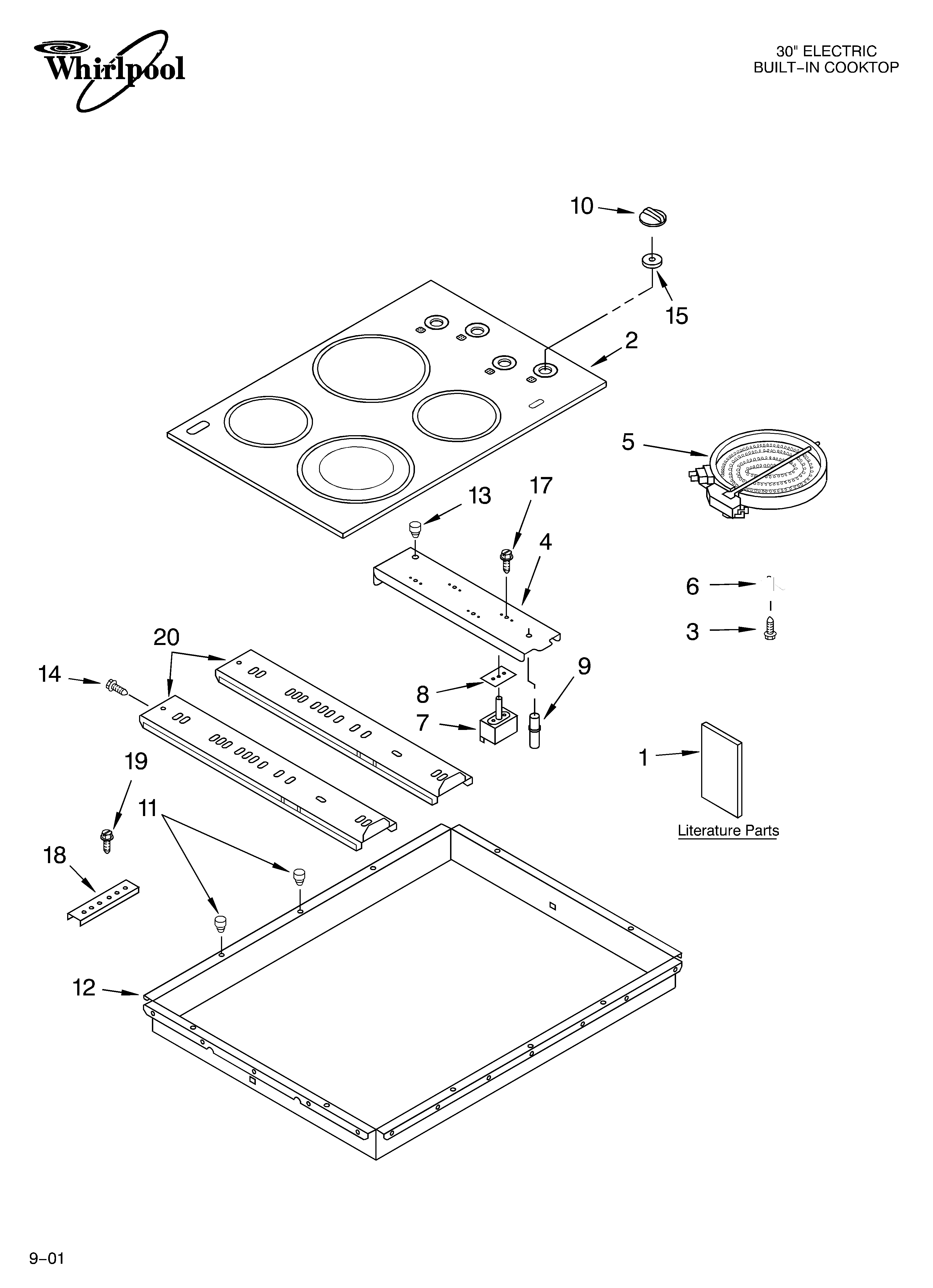 Cooktop/literature