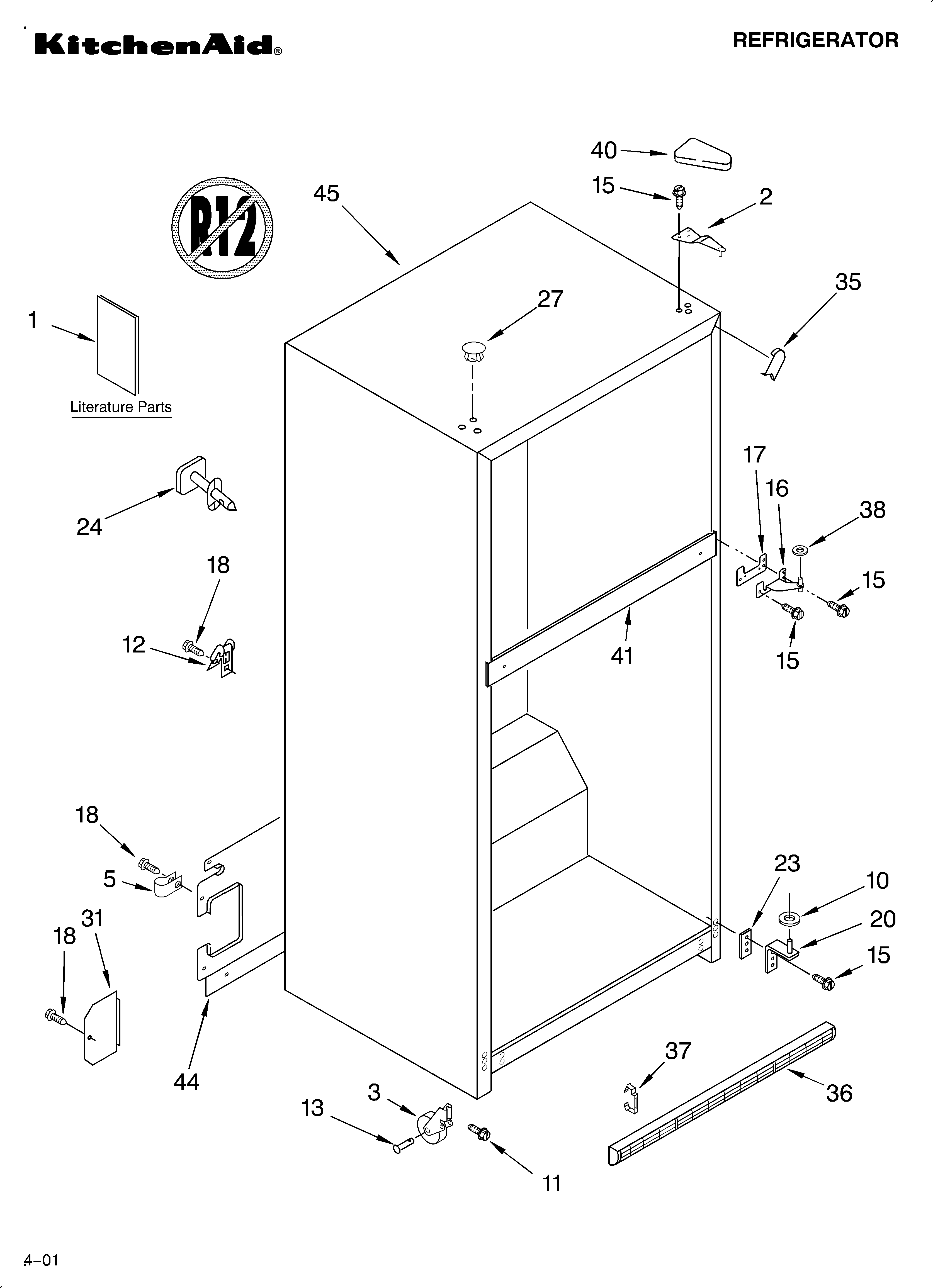 CABINET/LITERATURE