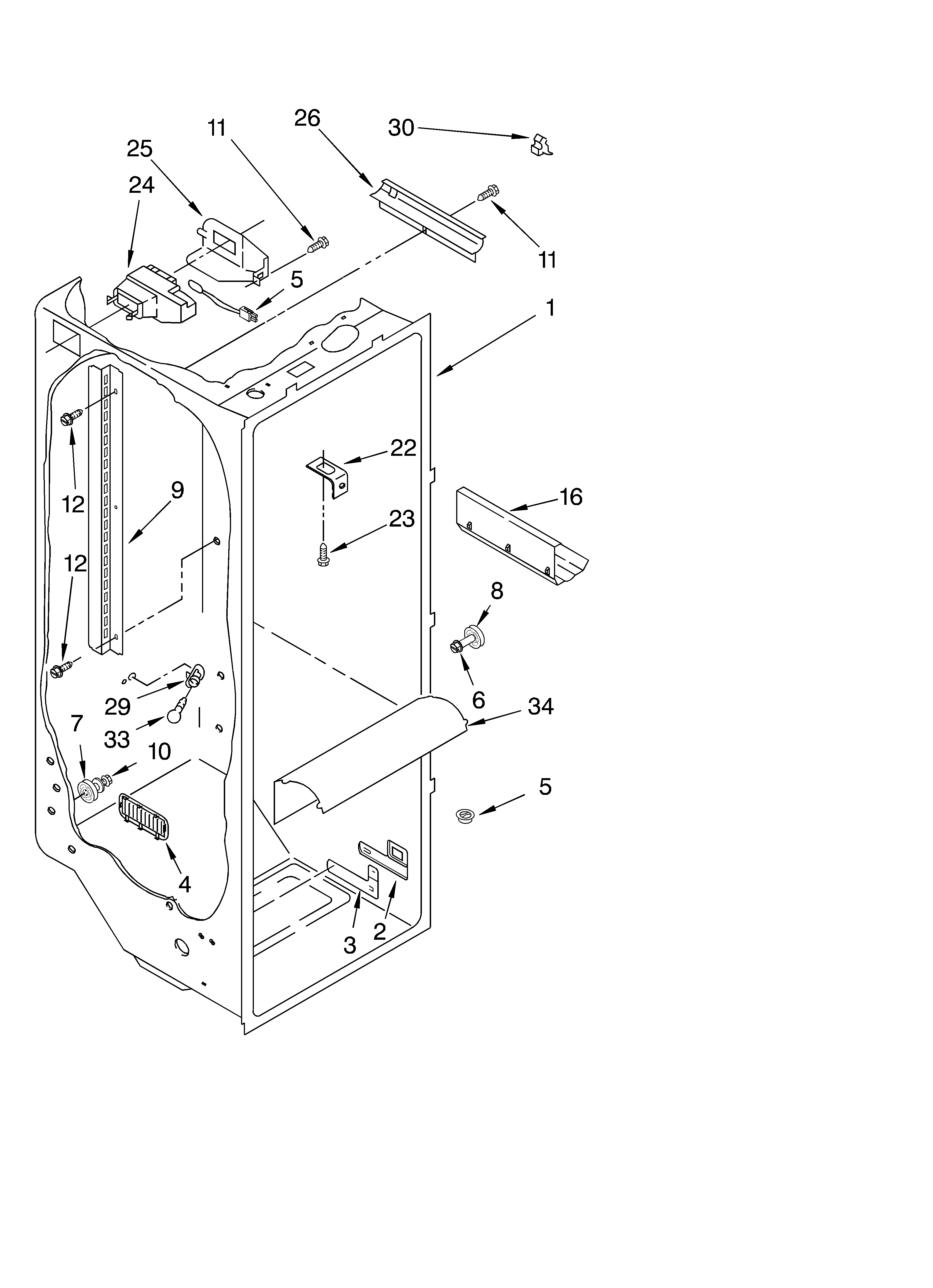 REFRIGERATOR LINER