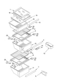Refrigerator shelf