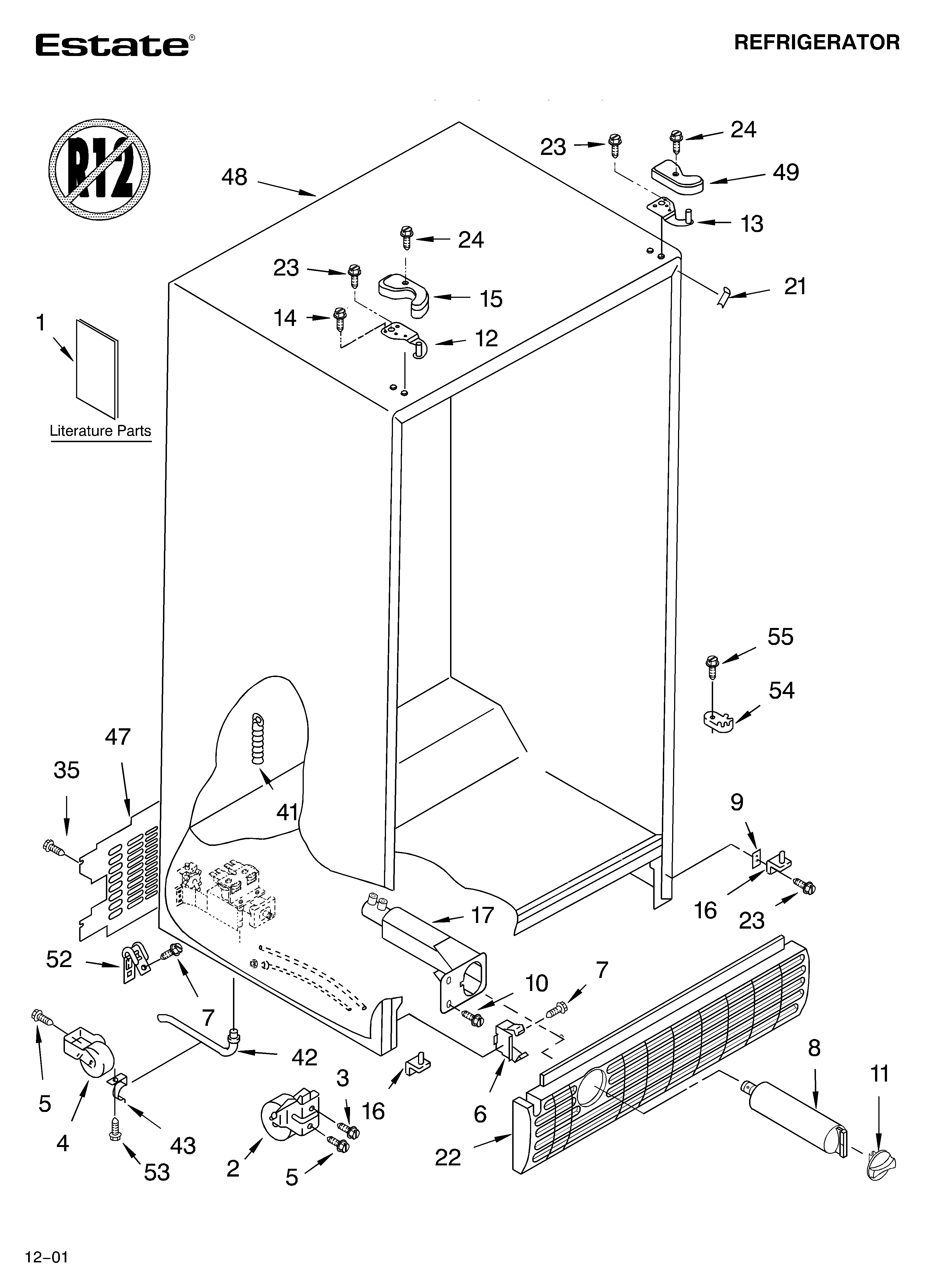 CABINET/LITERATURE