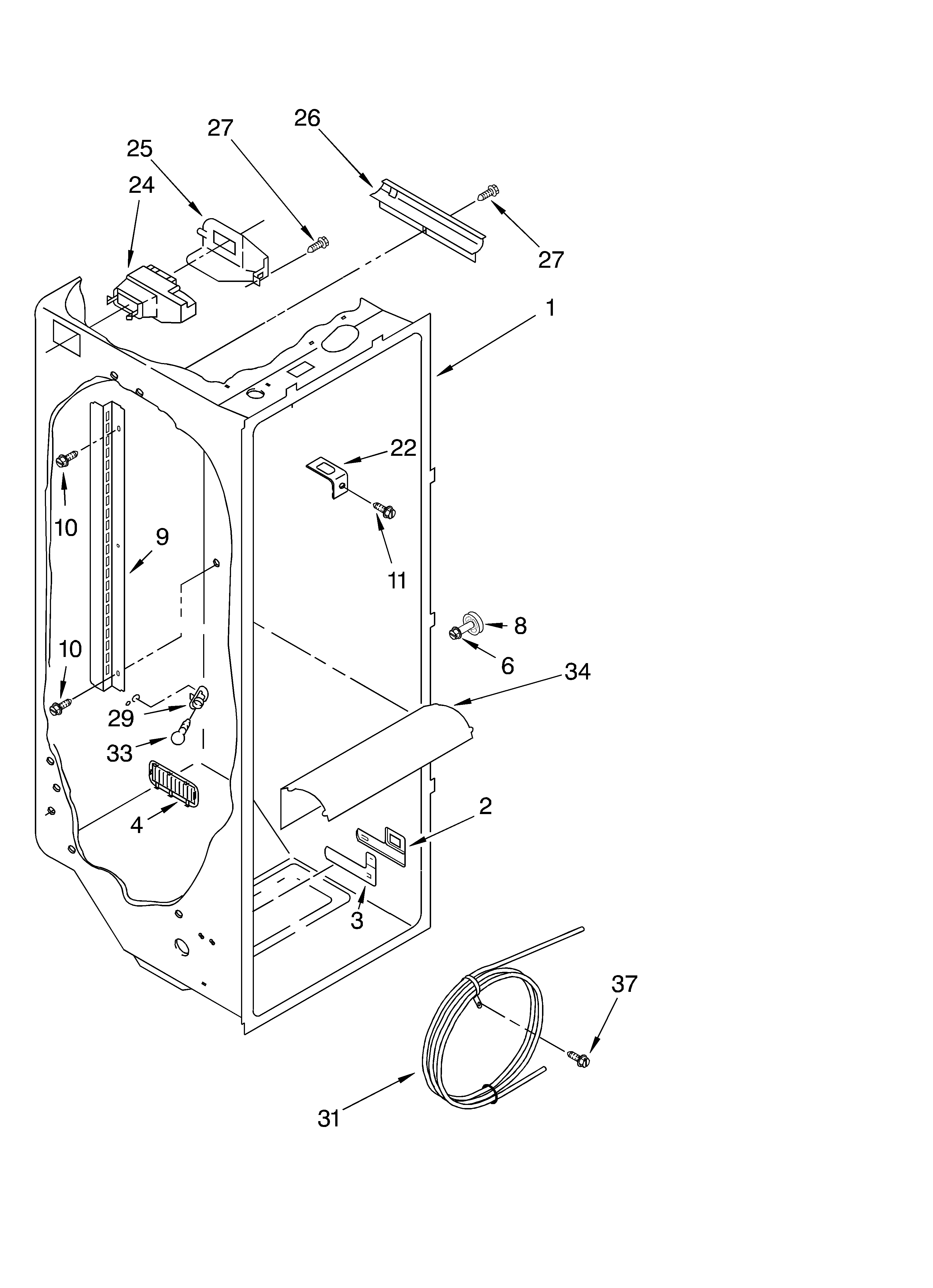 Refrigerator liner