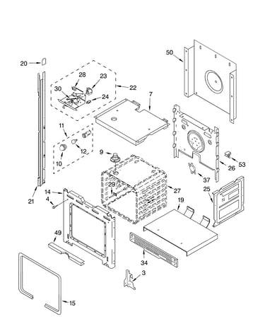 Upper oven