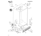 Whirlpool ED5FHGXKB00 cabinet/literature diagram