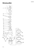 Upper housing and flange