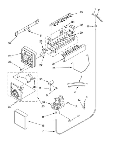 Ice maker/optional