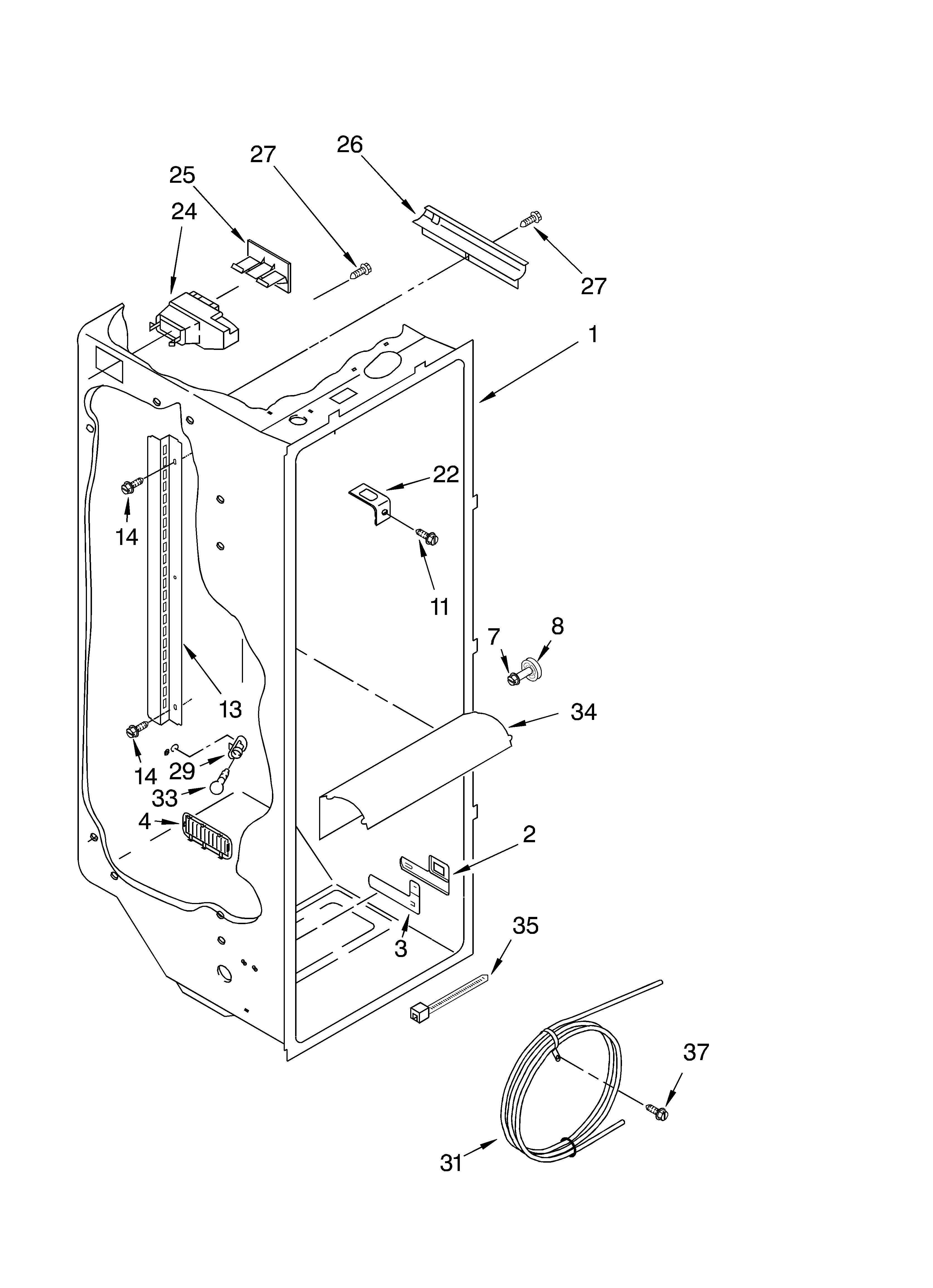 Refrigerator liner