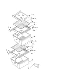 Refrigerator shelf