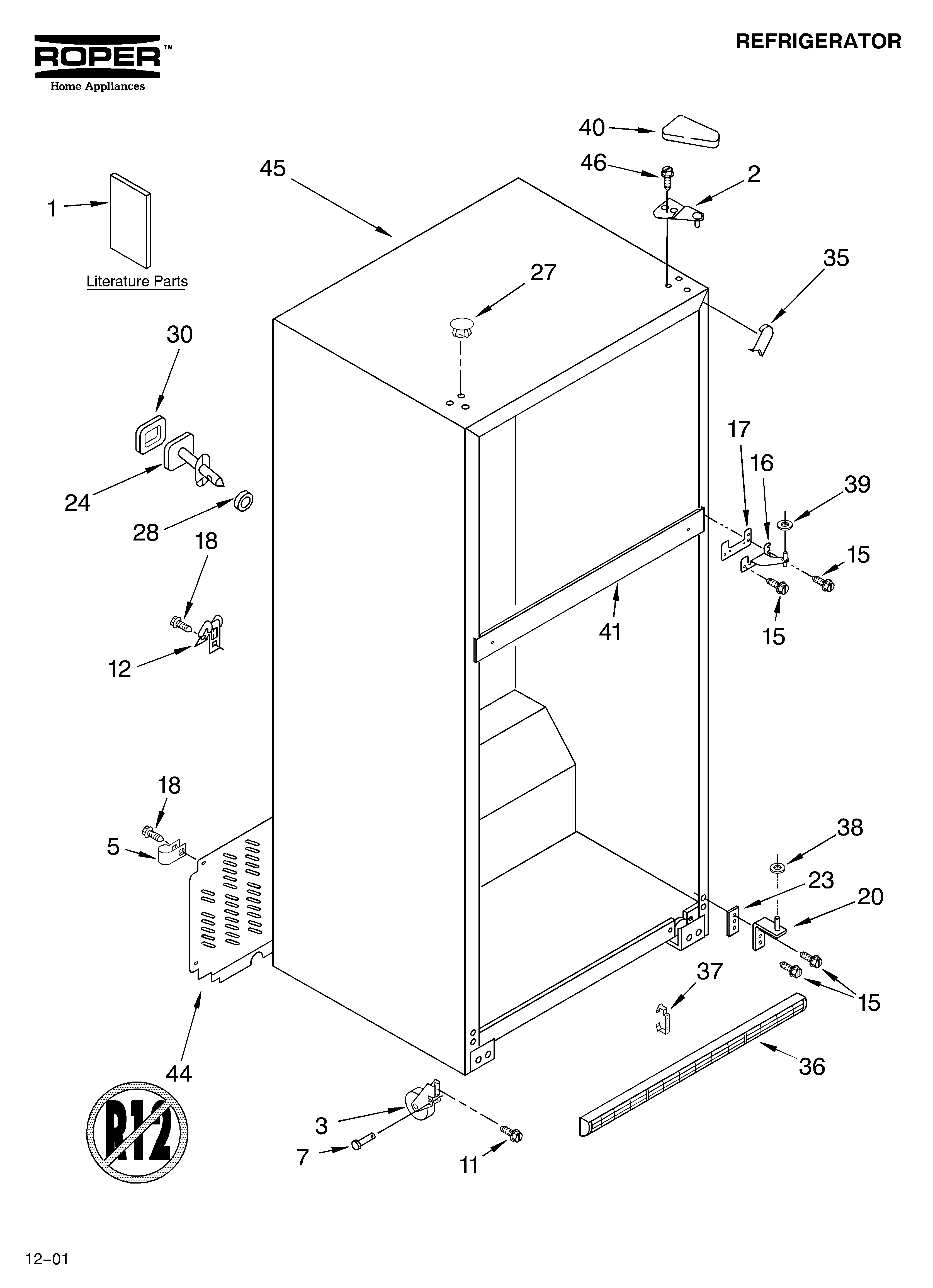 Cabinet/literature