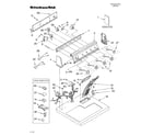 KitchenAid KEYS750JT1 top and console/literature diagram