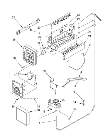 Ice maker/optional