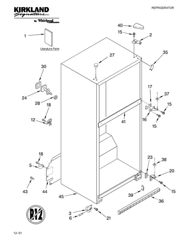 Cabinet/literature