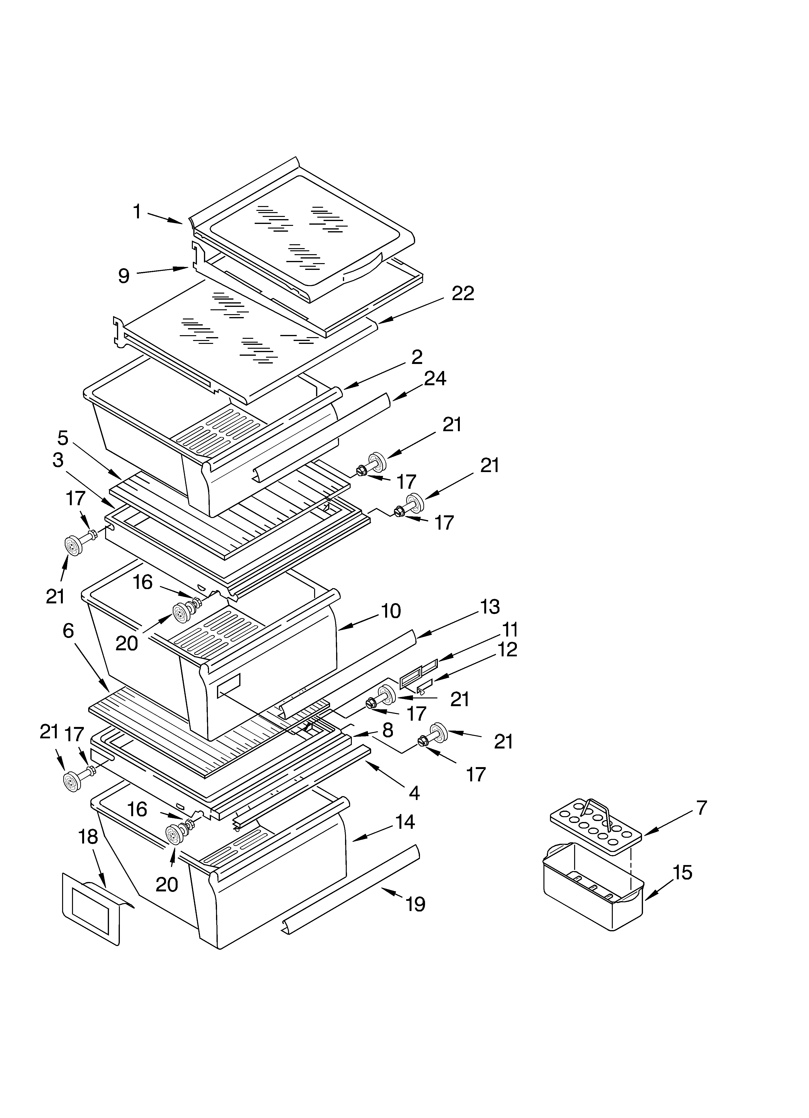 REFRIGERATOR SHELF