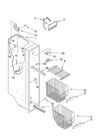 Freezer liner