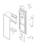 Refrigerator door