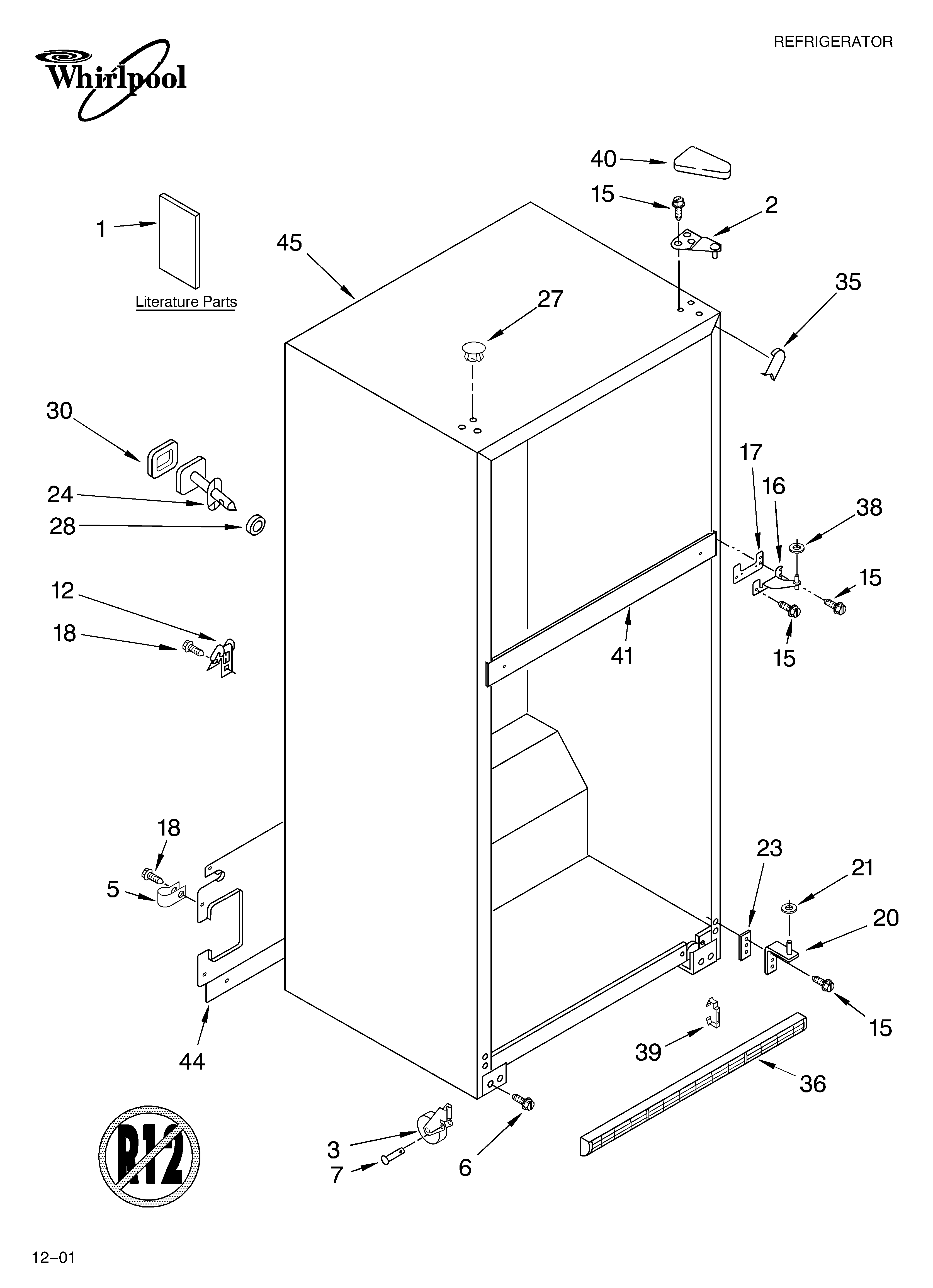 CABINET/LITERATURE